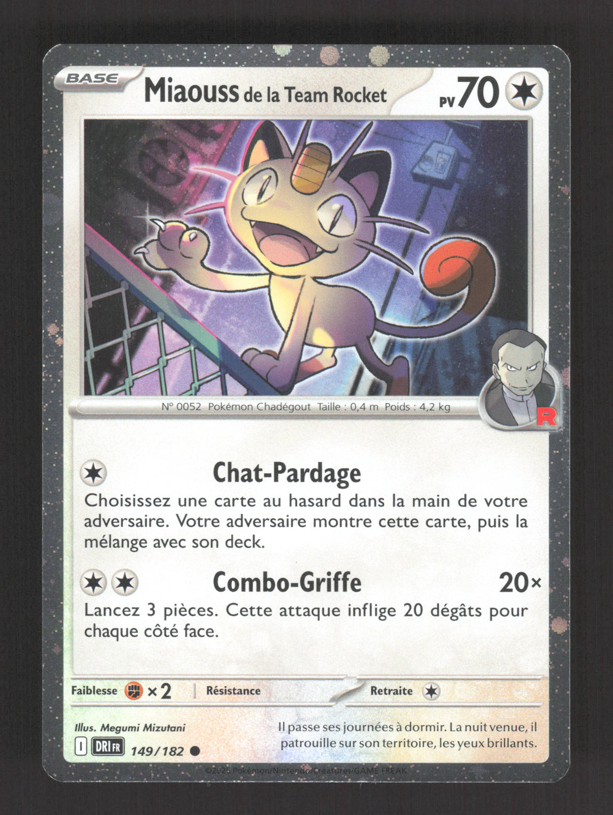 149/182 Miaouss HOLO COSMOS - Rivalités Destinées