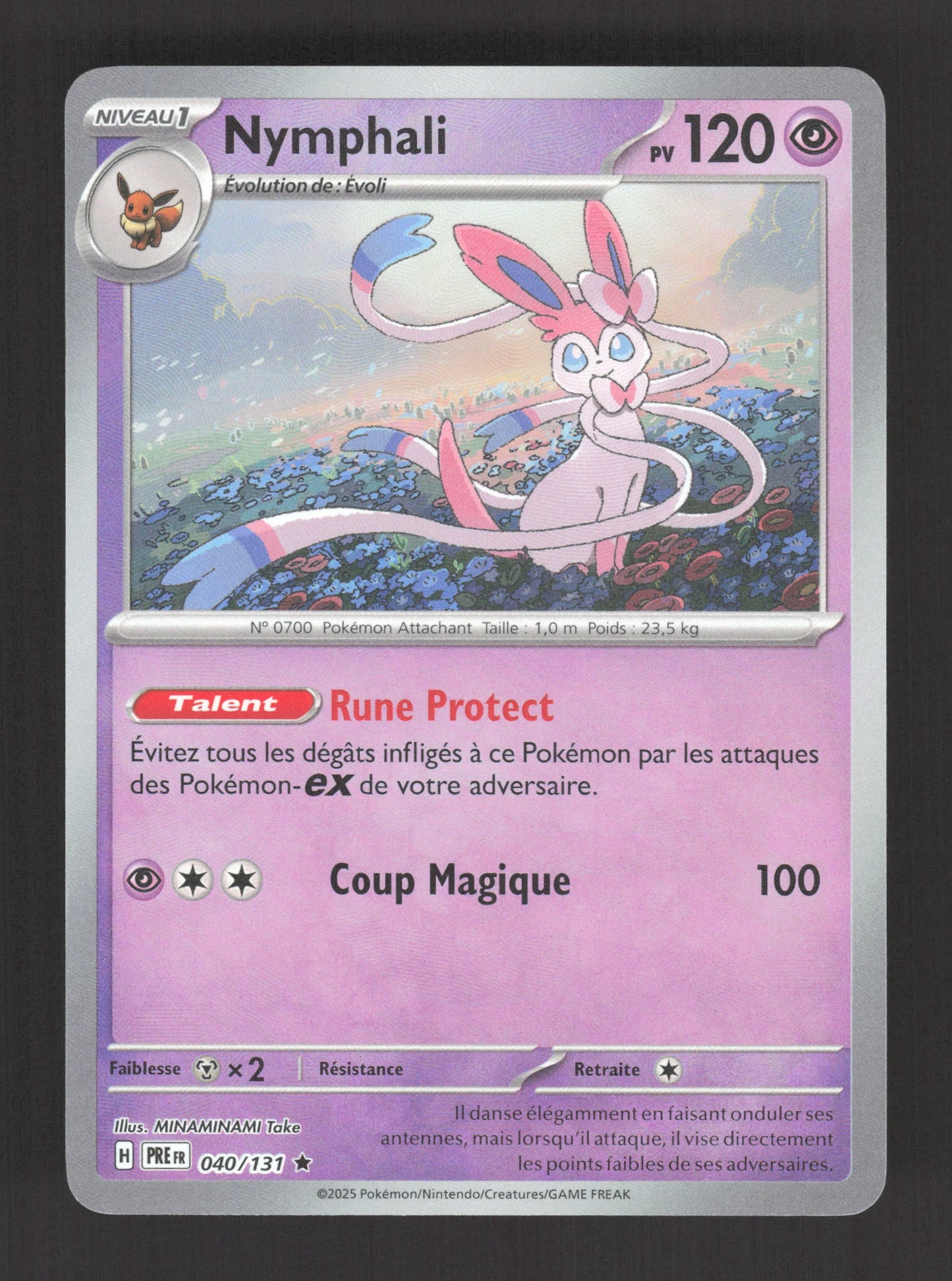 040/131 Nymphali MASTERBALL - Évolutions Prismatiques