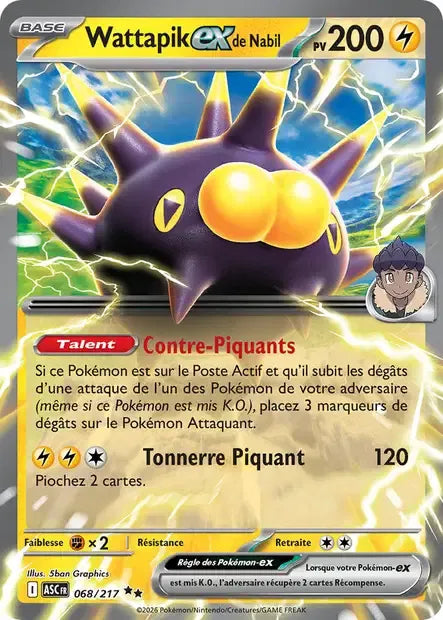 068/217 Wattapik EX - Héros Transcendants