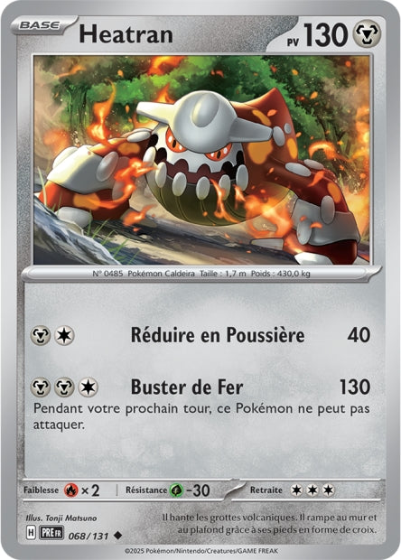 068/131 Heatran POKEBALL - Évolutions Prismatiques