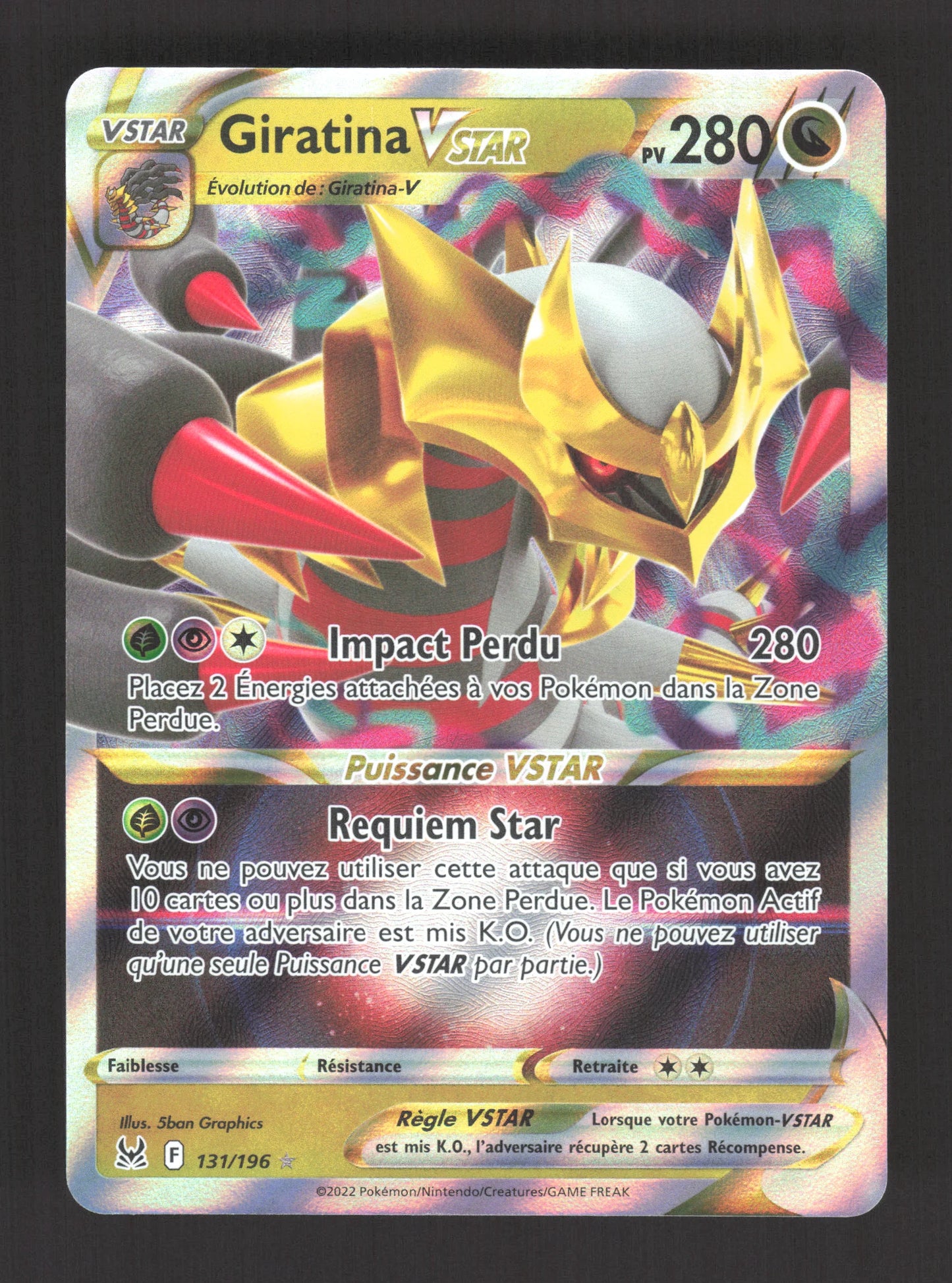 131/196 Giratina VSTAR - Origine Perdue