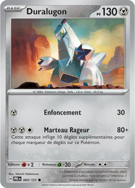 069/131 Duralugon MASTERBALL - Évolutions Prismatiques - Masterball
