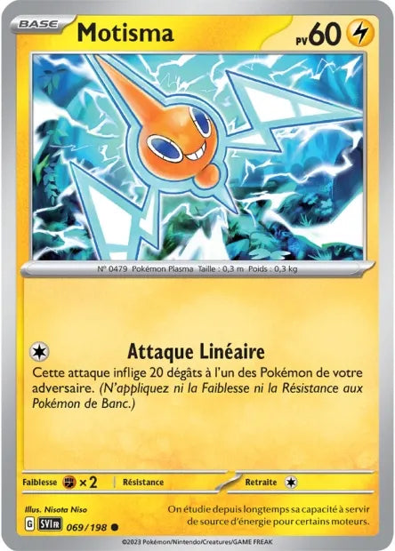069/198 Motisma Reverse - Écarlate et Violet