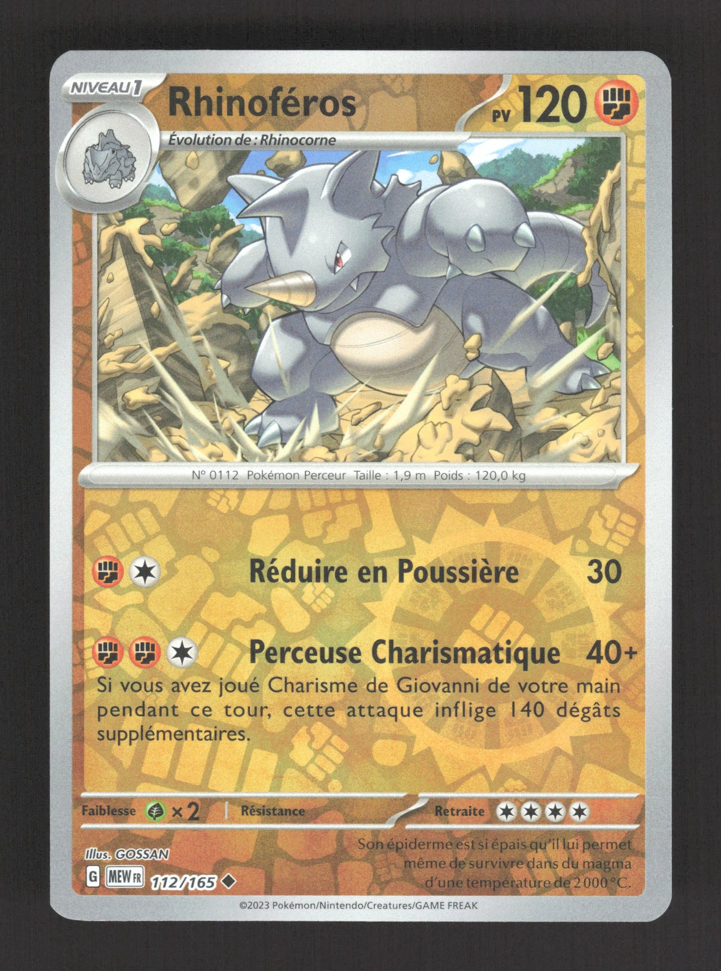 112/165 Rhinoferos REVERSE - 151