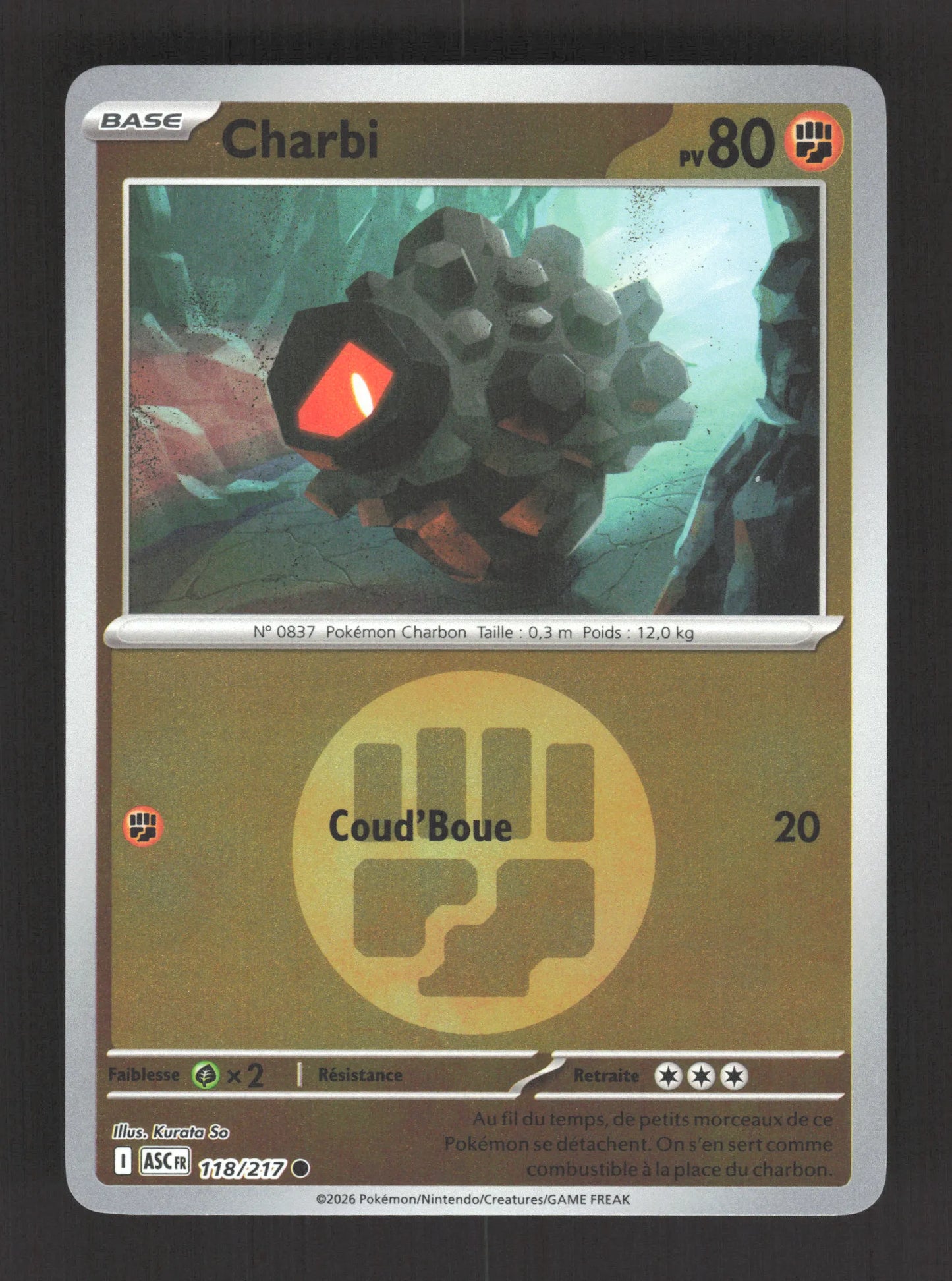 118/217 Charbi REVERSE ENERGIE - Héros Transcendants