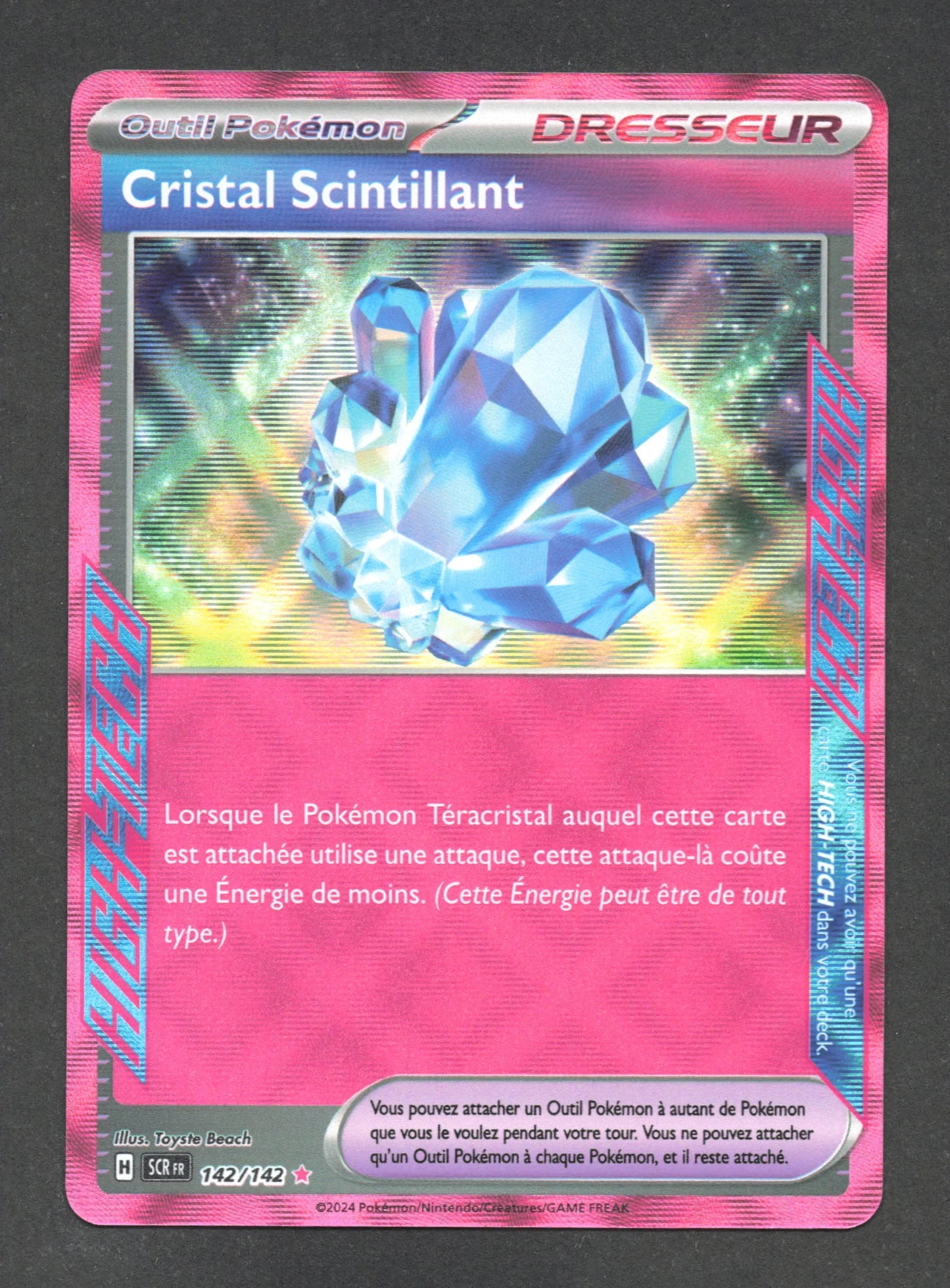 142/142 Cristal Scintillant ACE - Couronne Stellaire