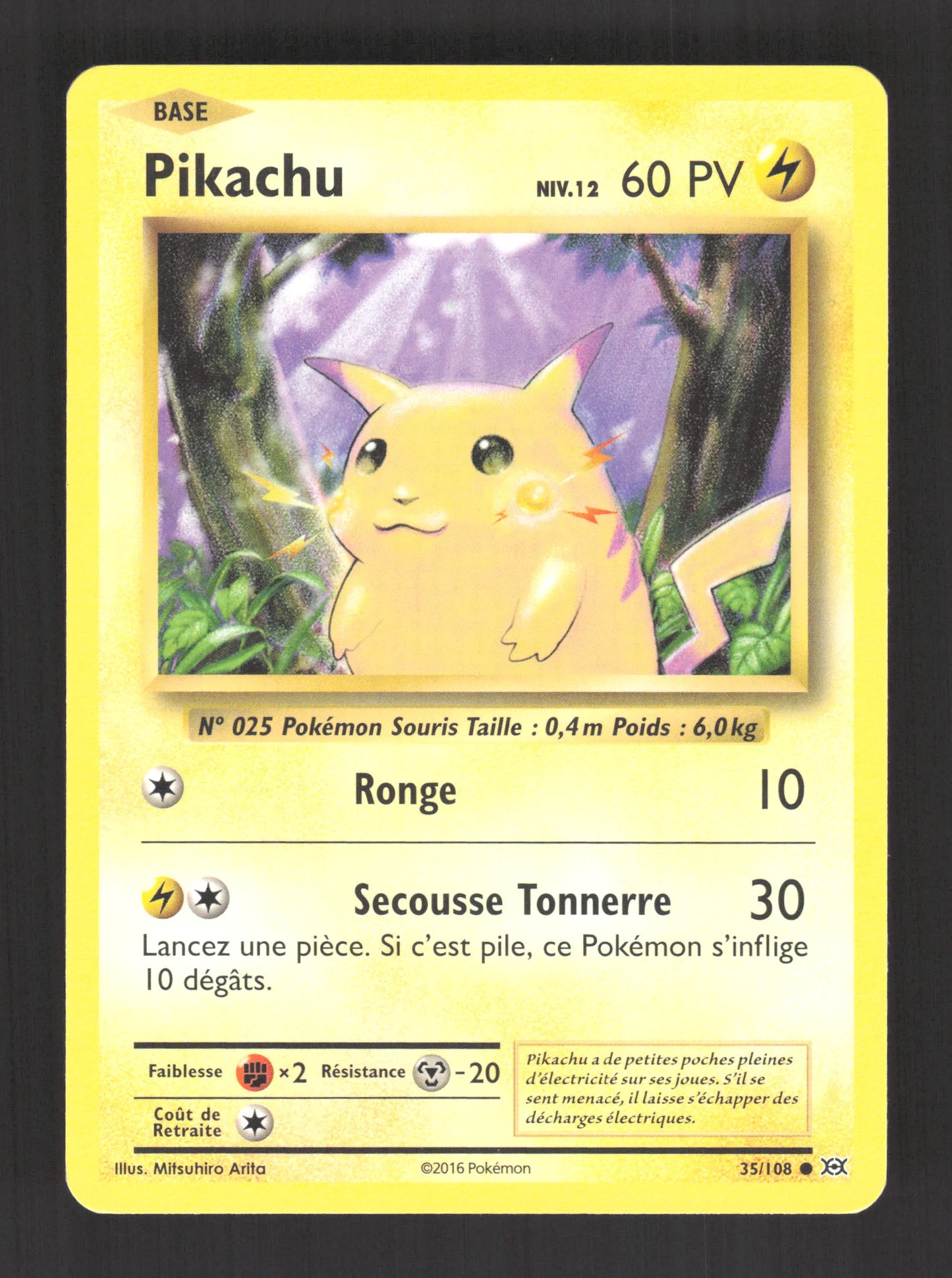 35/108 Pikachu CO - Évolutions