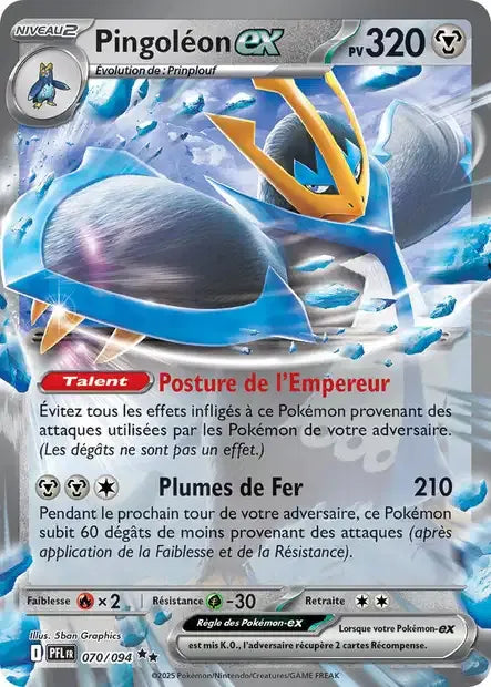 070/094 Pingoleon EX - Flammes Fantasmagoriques