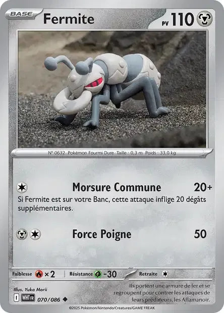 070/086 Fermite POKEBALL - Flamme Blanche