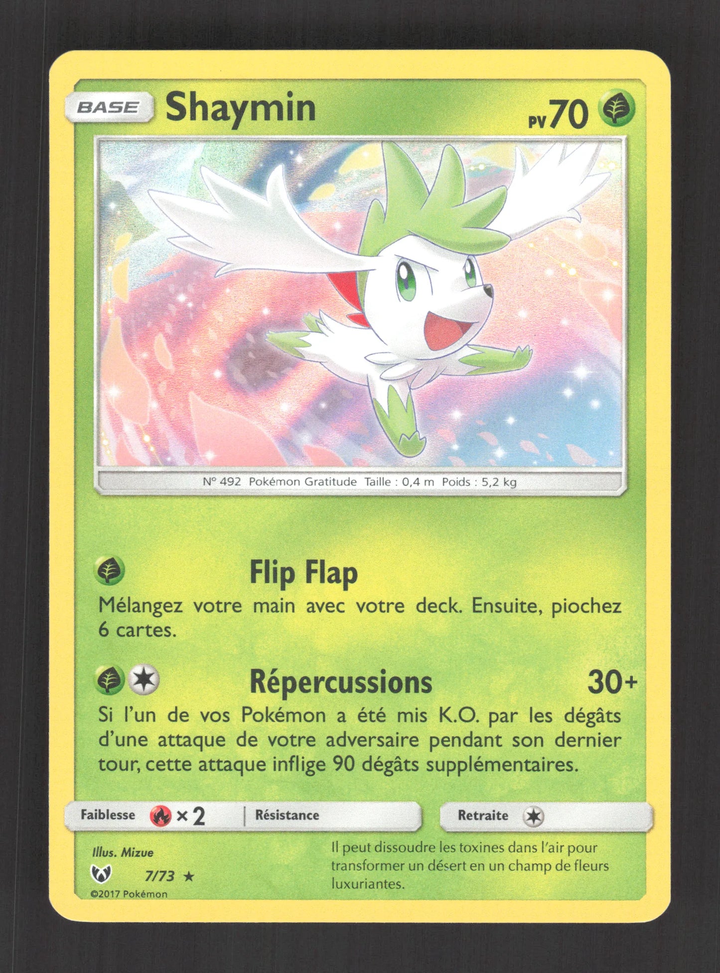 7/73 Shaymin HOLO - Légendes Brillantes