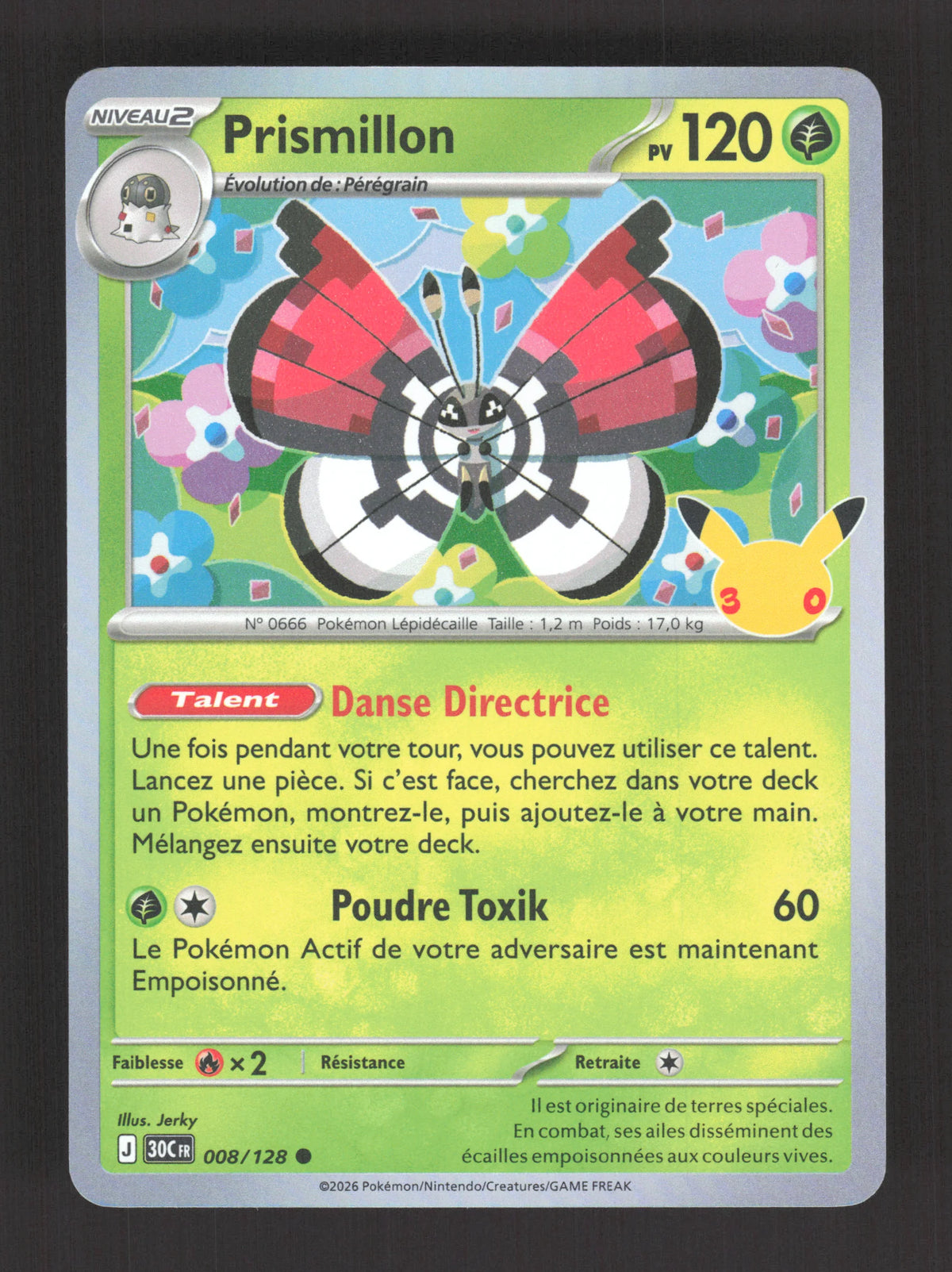 008/128 Prismillon HOLO - 30 Anniversaire