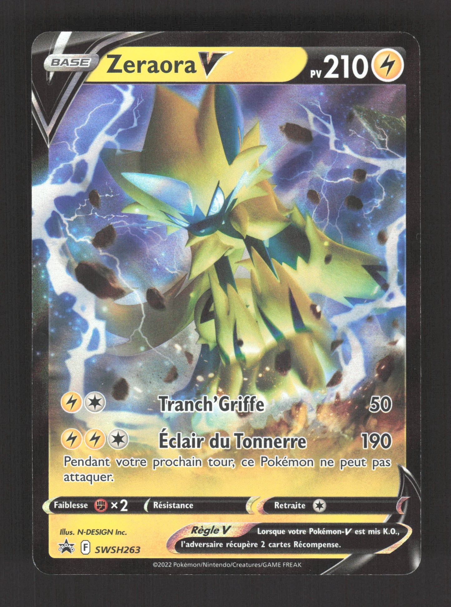SWSH263 Zeraora V - Promo SWSH