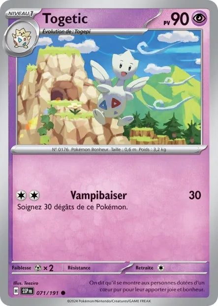 071/191 Togetic Reverse - Étincelles Déferlantes