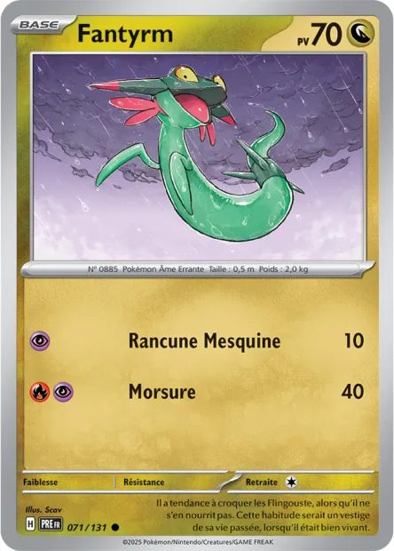 071/131 Fantyrm MASTERBALL - Évolutions Prismatiques