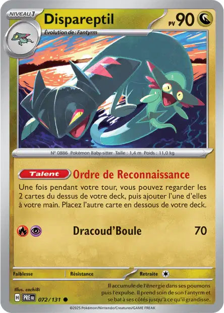 072/131 Dispareptil POKEBALL - Évolutions Prismatiques - Pokeball