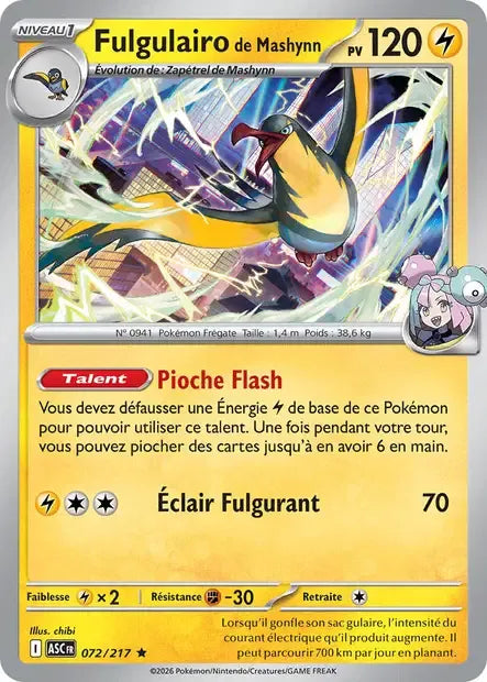 072/217 Fulgulairo POKEBALL - Héros Transcendants
