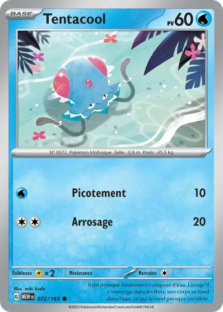072/165 Tentacool REVERSE - 151