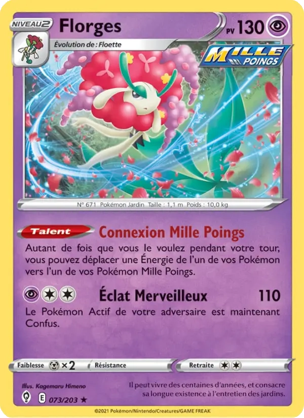 073/203 Florges Reverse - Évolution Céleste