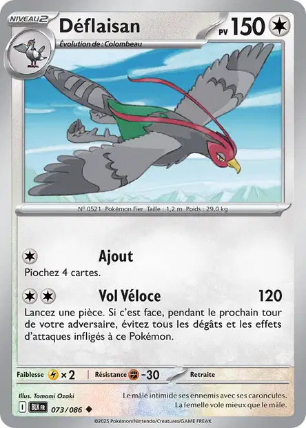 073/086 Deflaisan POKEBALL - Foudre Noire