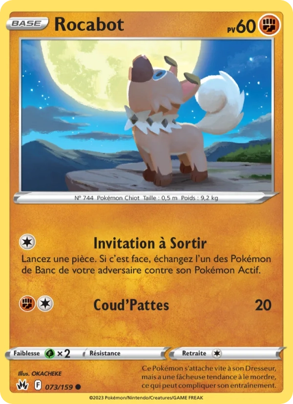 073/159 Rocabot REVERSE - Zénith Suprême