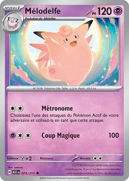 075/217 Melodelfe REVERSE ENERGIE - Héros Transcendants
