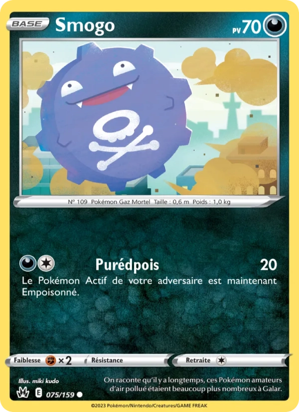 075/159 Smogo Reverse - Zénith Suprême