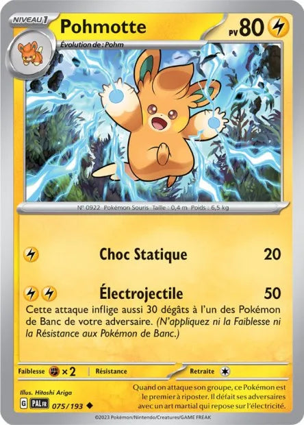 075/193 Pohmotte Reverse - Évolutions à Paldea