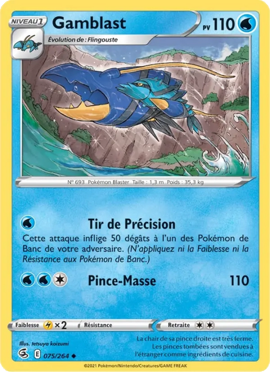 075/264 Gamblast Reverse - Poing de Fusion