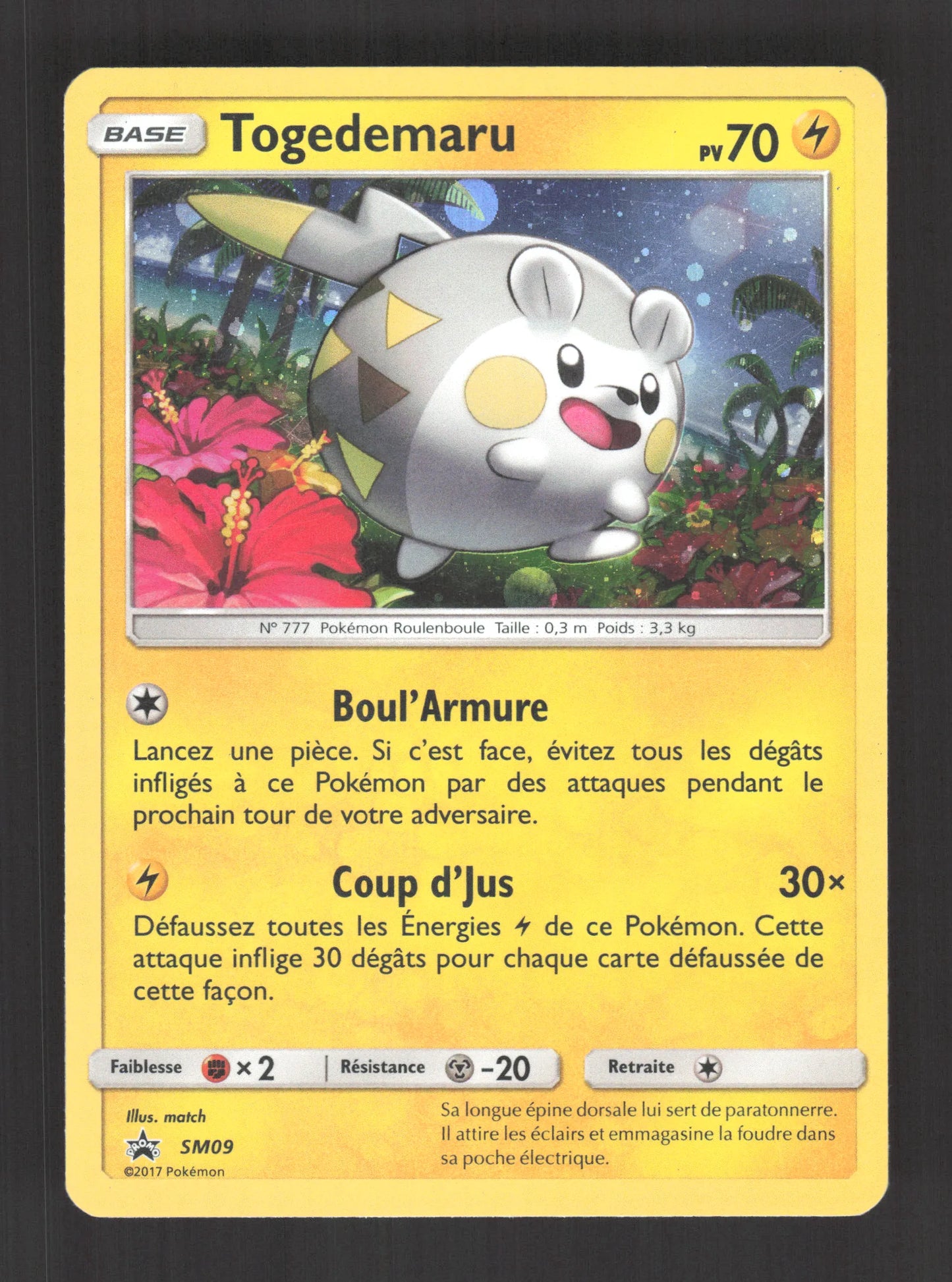 SM09 Togedemaru HOLO - Promo SM