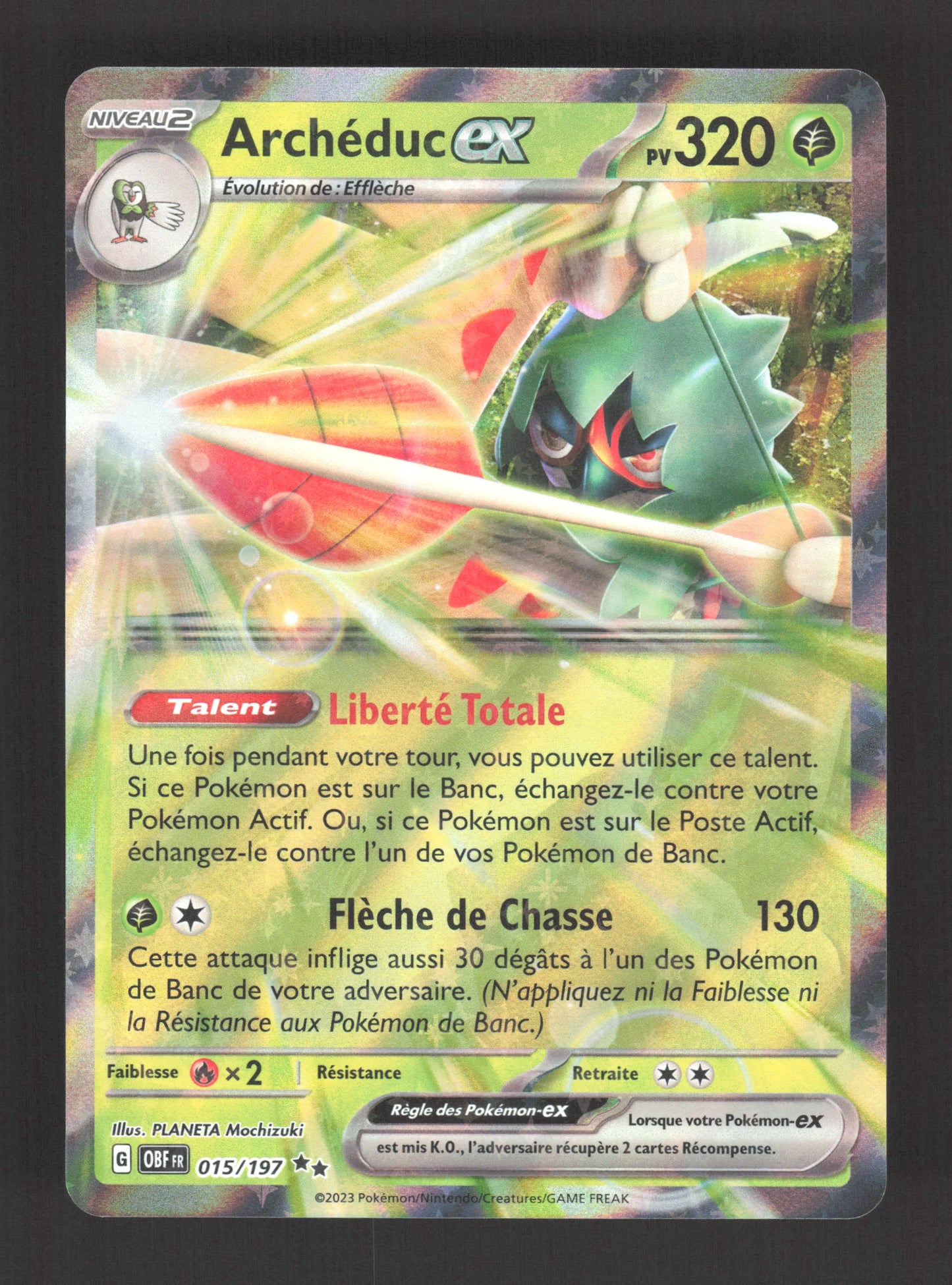 015/197 Archeduc EX - Flammes Obsidiennes