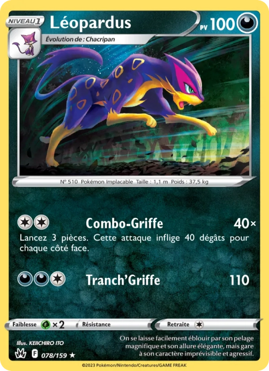 078/159 Leopardus REVERSE - Zénith Suprême