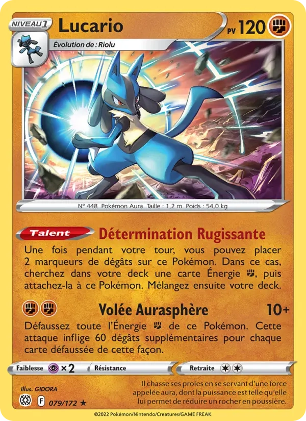 Lucario Holo 079/172 - Stars Étincelantes