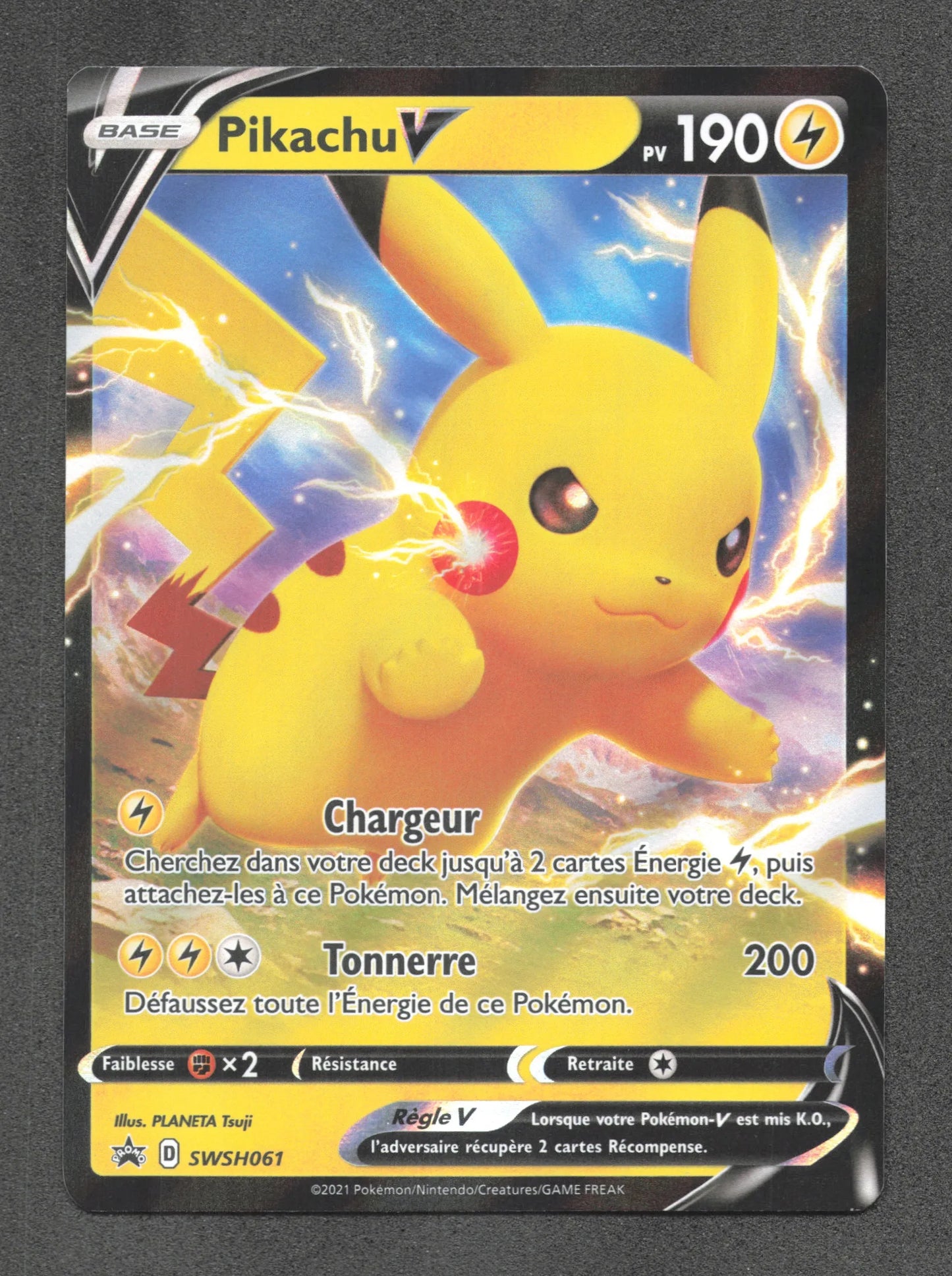 SWSH061 Pikachu V - Promo SWSH