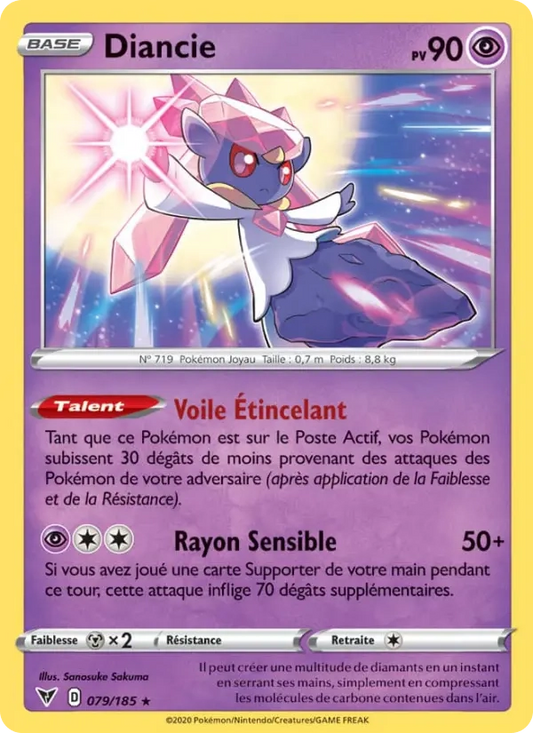 079/185 Diancie Holo - Voltage Éclatant