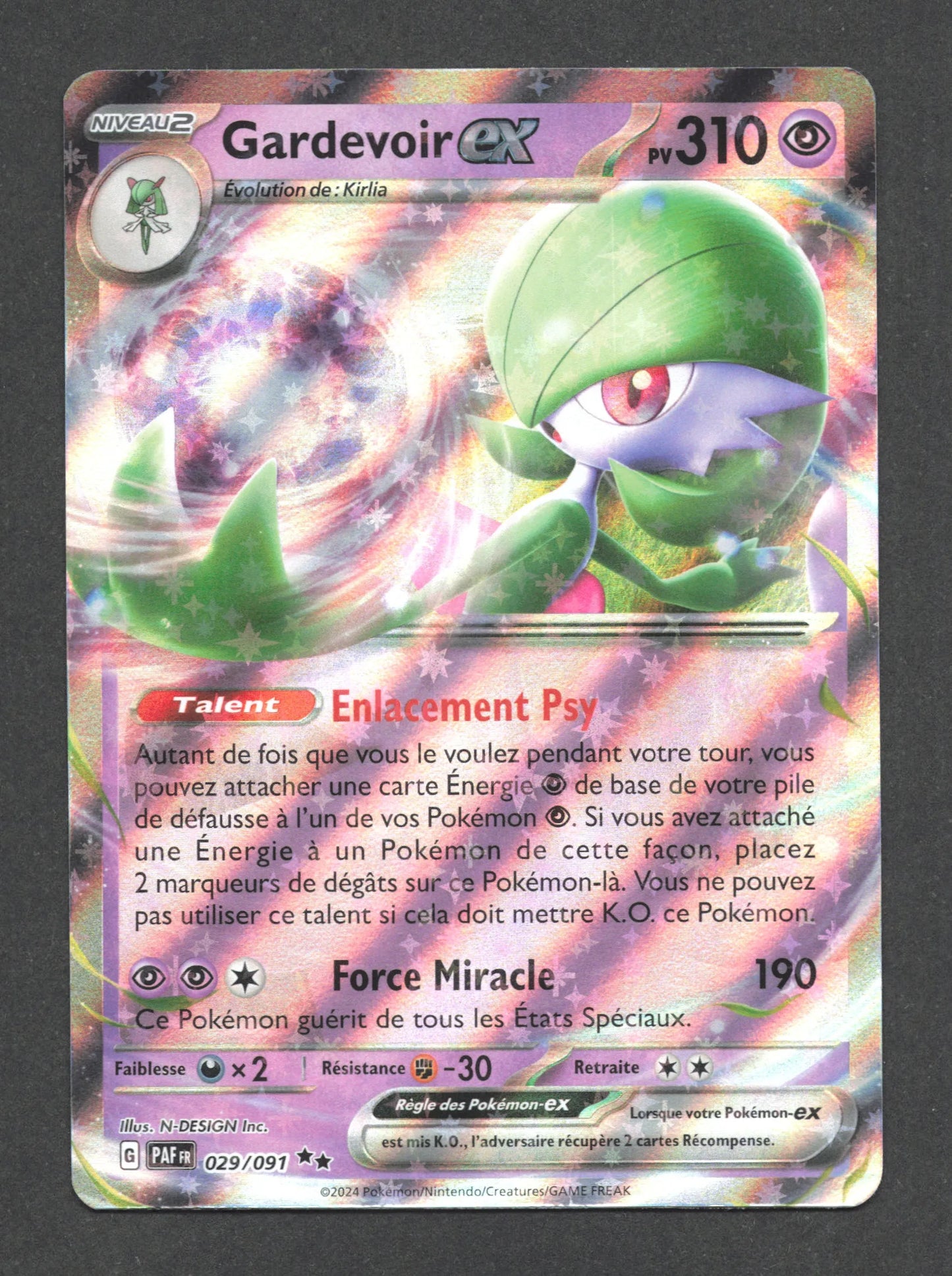 029/091 Gardevoir EX - Destinées de Paldea