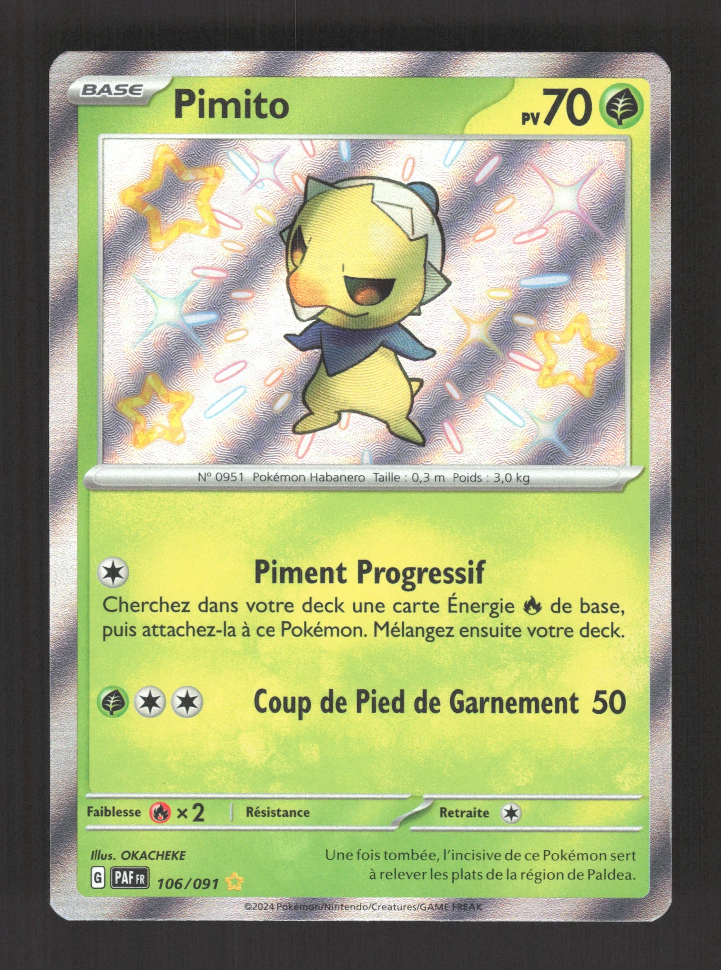 106/091 Pimito SHINY - Destinées de Paldea