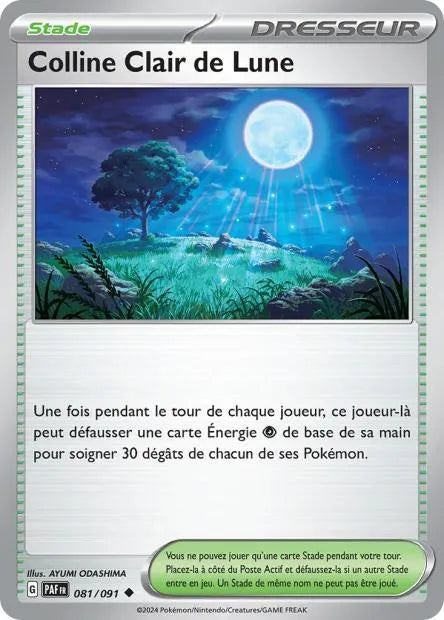 Colline Clair de Lune Reverse 081/091 - Destinées de Paldea