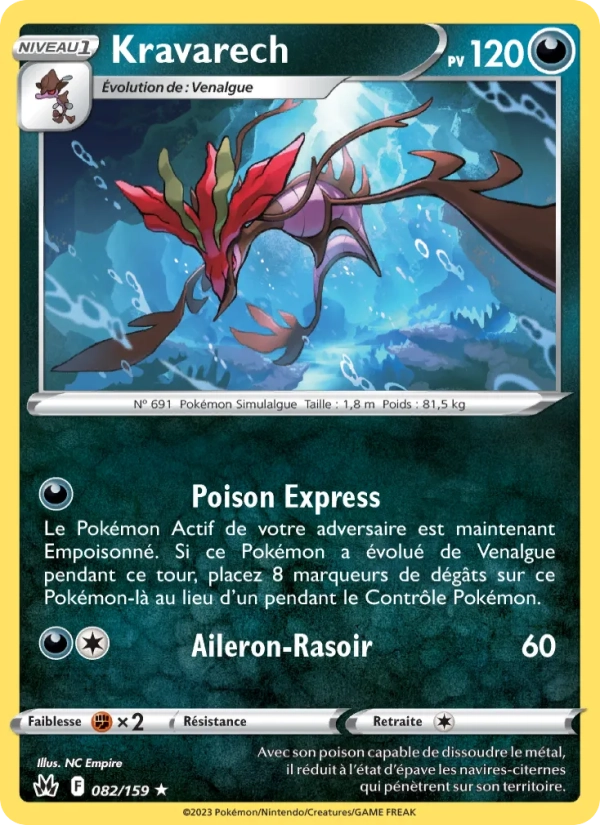 082/159 Kravarech REVERSE - Zénith Suprême