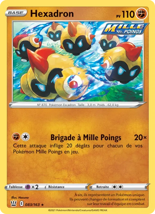 083/163 Hexadron Reverse - Styles de Combat