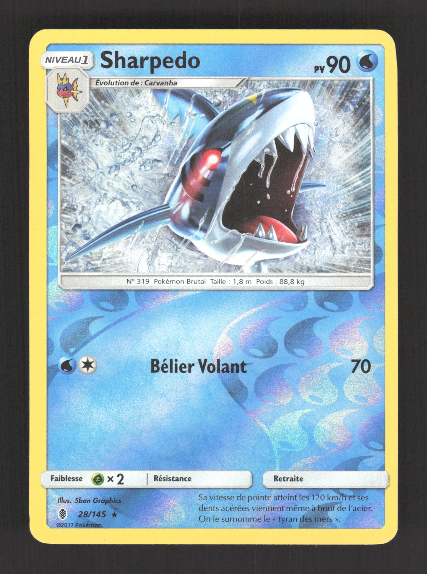 28/145 Sharpedo REVERSE - Gardiens Ascendants