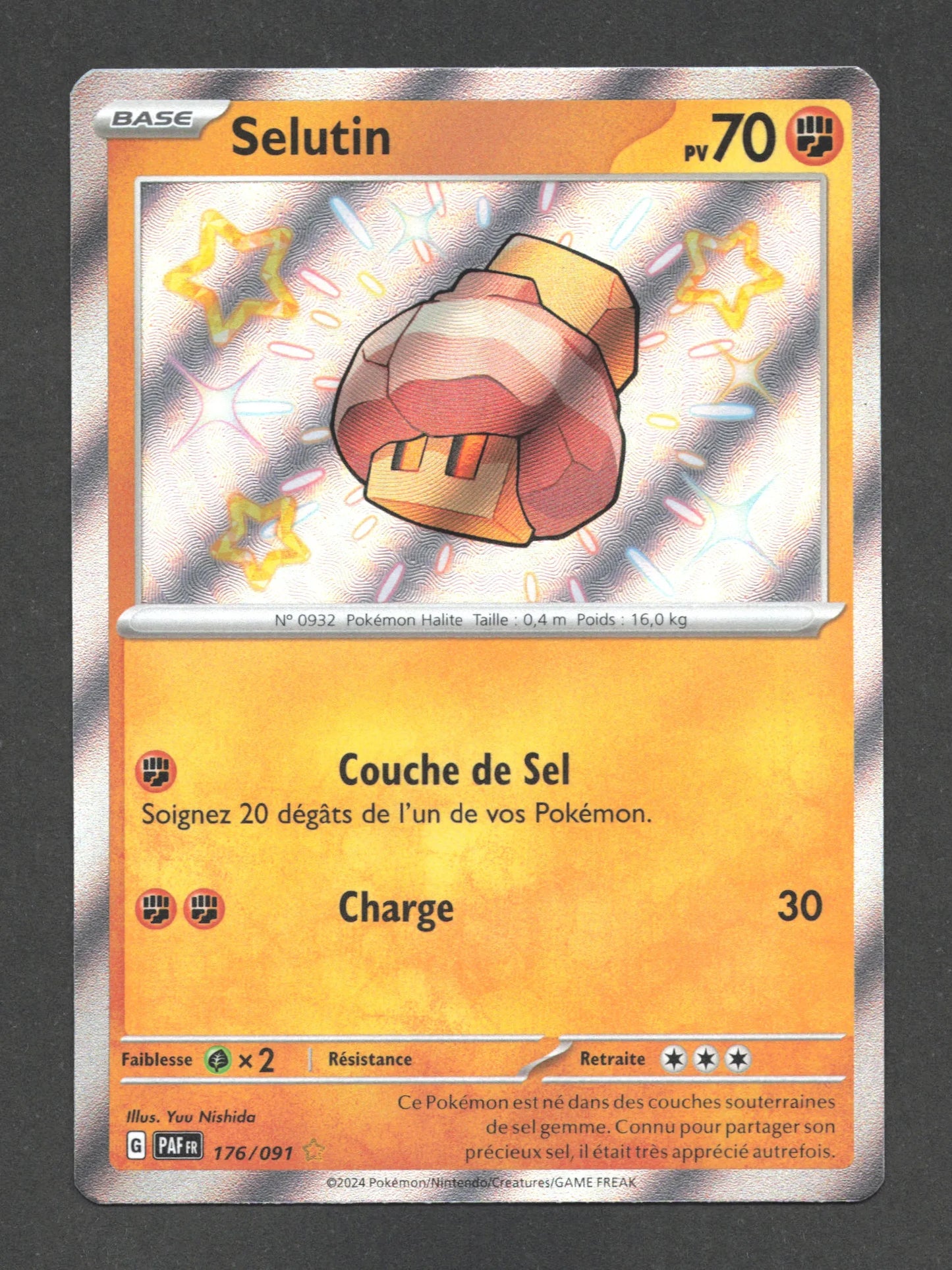 176/091 Selutin SHINY - Destinées de Paldea