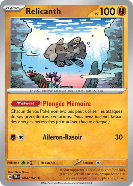 Relicanth Holo 084/162 - Forces Temporelles