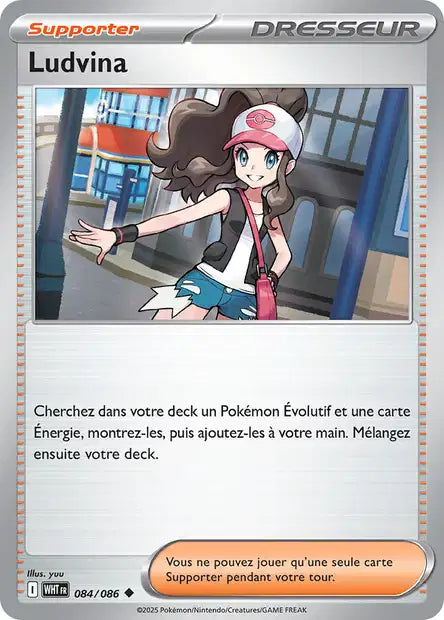 084/086 Ludvina POKEBALL - Flamme Blanche - Pokeball