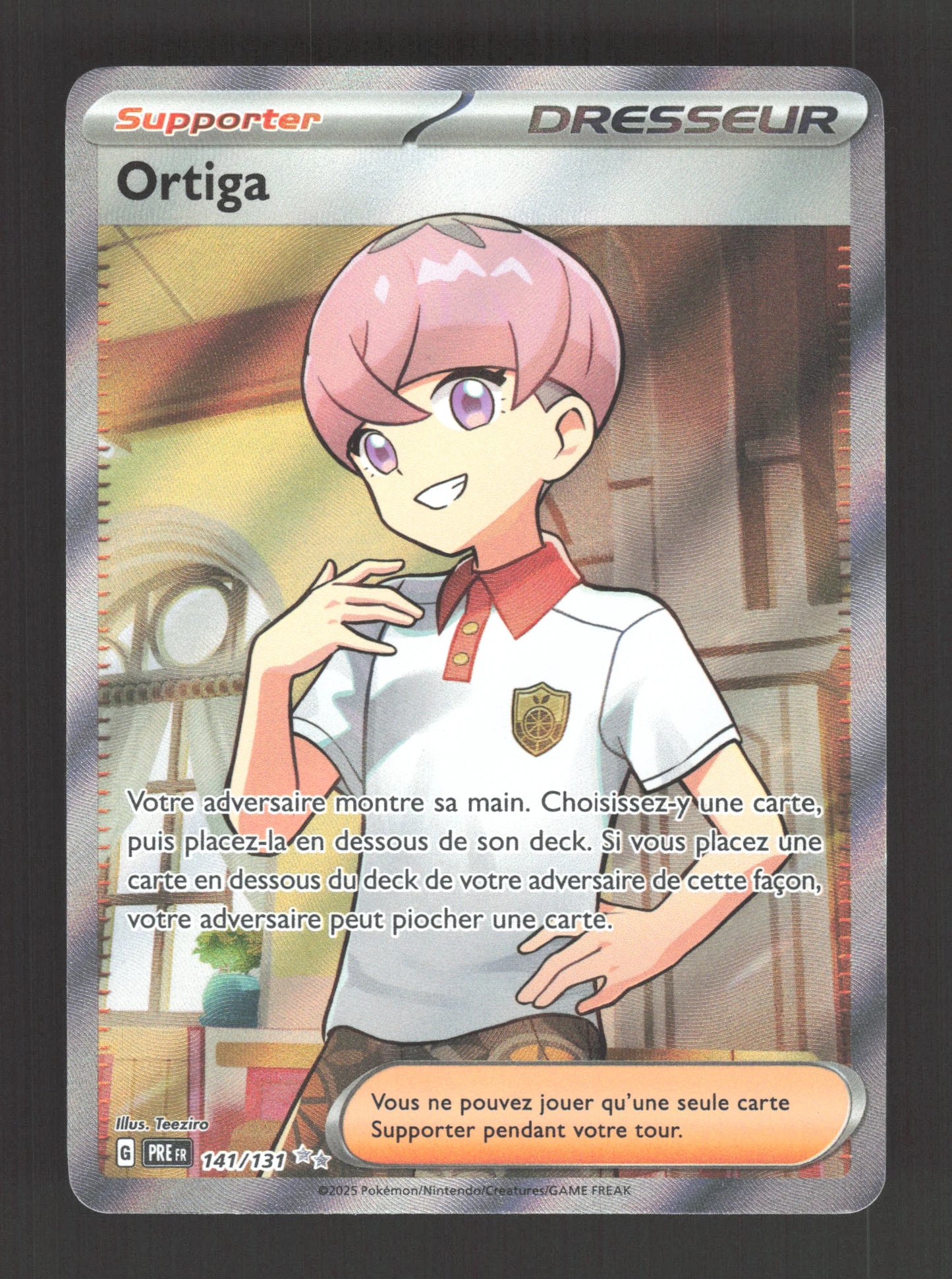 141/131 Ortiga DRESSEUR - Évolutions Prismatiques