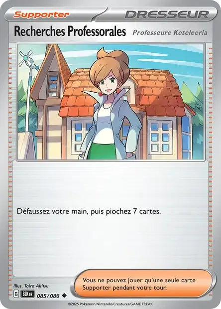 085/086 Recherches Professorales Professeure Keteleeria Reverse - Foudre Noire