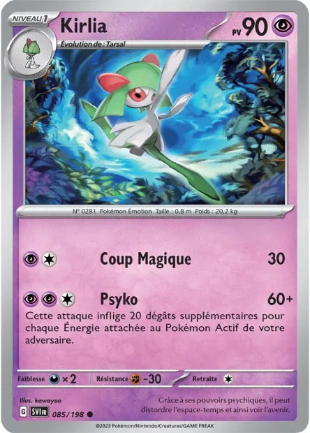 Kirlia Reverse 085/198 - Écarlate et Violet