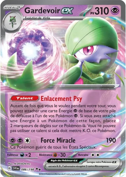 086/198 Gardevoir EX - Écarlate et Violet