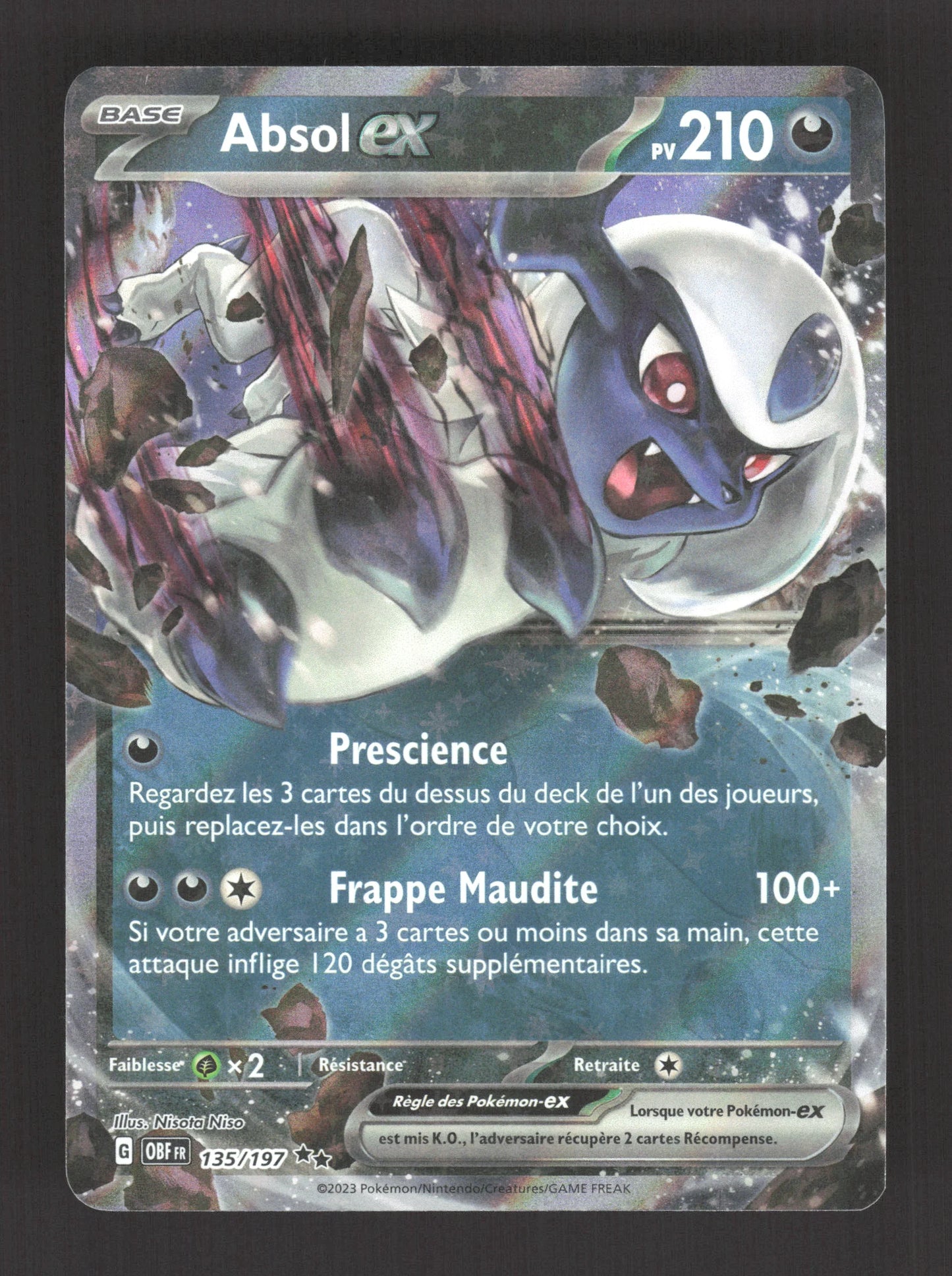 135/197 Absol EX - Flammes Obsidiennes