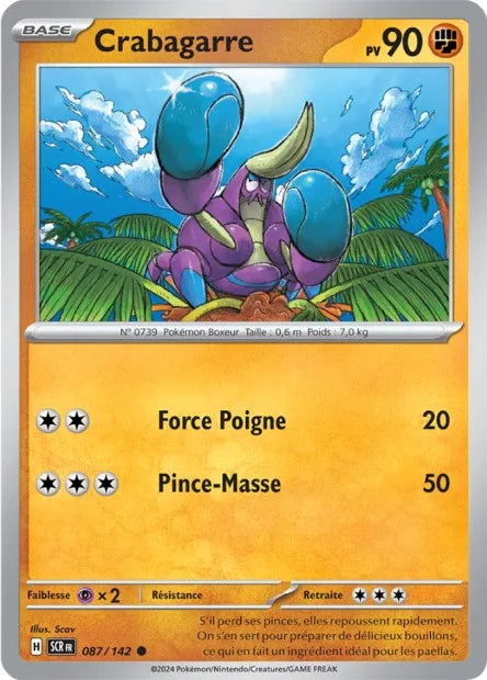 087/142 Crabagarre Reverse - Couronne Stellaire