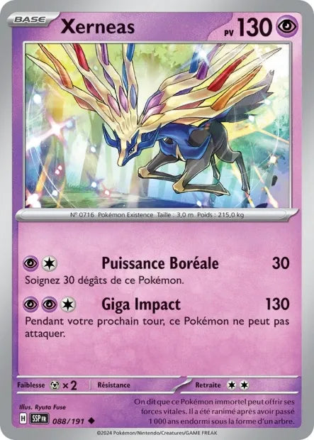 088/191 Xerneas Reverse - Étincelles Déferlantes